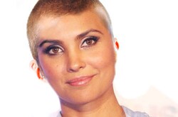 Bald Lara Dutta